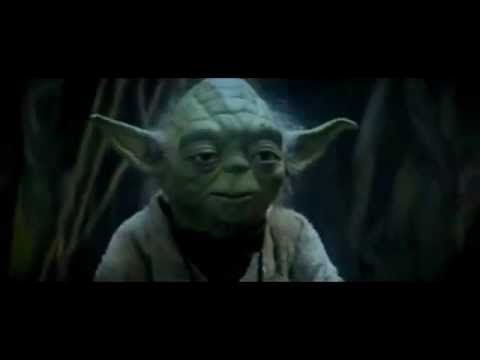 Maestro Yoda  e la forza. Fare o non fare, non c'è provare. (Star Wars - L'impero colpisce ancora)
