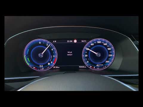 VW Passat B8 GTE | 0-100 60-100 in different modes E, GTE, Hybrid, Manual