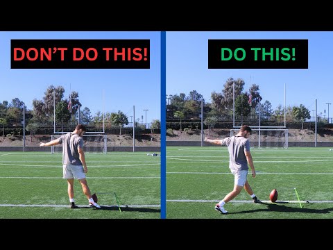 TOP TIPS for Kicking Field Goals!(Kick Higher and Farther!) Part 2