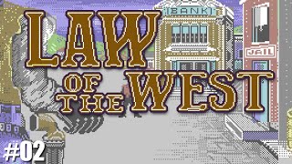 Let's play Law of the West - Commodore 64 - Ep 02