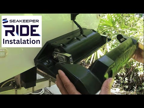 Seakeeper Ride Installation DIY on a 21 Feet Crooked Pilothouse Boat