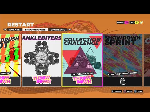 DIRT 5: Career, Part 81 - THROWDOWN: COLLECTION CHALLENGE - PS5 4K Gameplay Walkthrough