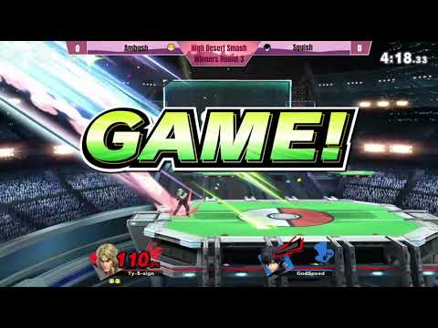 High Desert Smash - Ambush vs Squish - Smash Ultimate Singles