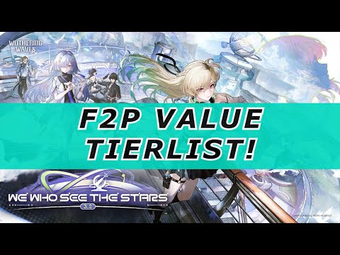 I Ranked Every WuWa Character by F2P Account Value