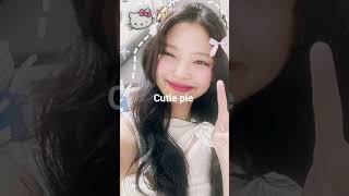 cutie pie jennie #blackpink #edit #kpop # shorts# subscribe # lime