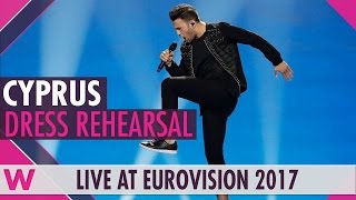 Cyprus: Hovig “Gravity” semi-final 1 dress rehearsal @ Eurovision 2017