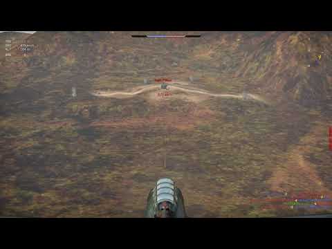 Destroying a light pillbox in War Thunder| #shorts