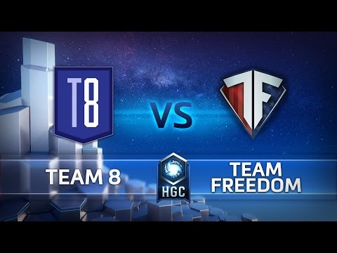 HGC NA Playoffs - Phase 1 – Game 2 - Team 8 v Team Freedom