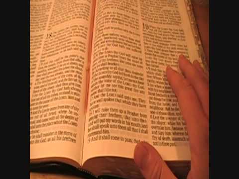 Deuteronomy 18:18 Jesus was from his brethren (Jeff Campbell)