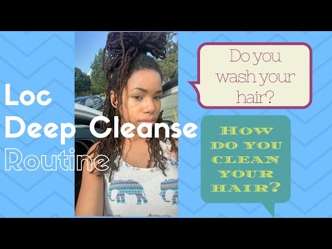 Deep Cleanse Loc Wash Routine Video