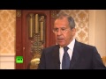 Лавров: Яценюку лучше было бы поехать на юг Украины, а не в Ватикан 