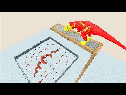 Jump into Blade Worm - Animal Revolt Battle Simulator