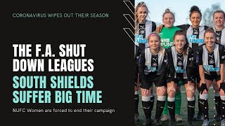 The FA shut down lower leagues to the anger of South Shields