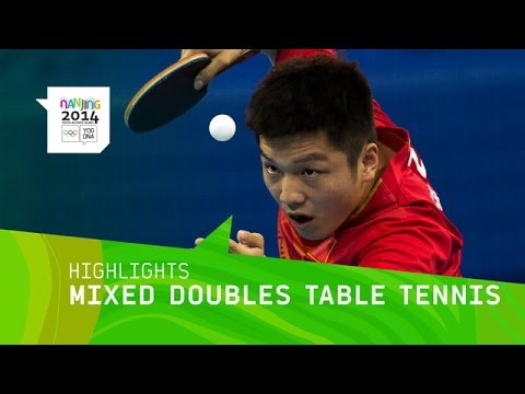 China Win Table Tennis Mixed Doubles Gold - Highlights | Nanjing 2014 Youth Olympic Games