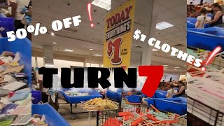 TURN7 LIQUIDATION STORE | CLOTHES FOR $1!!