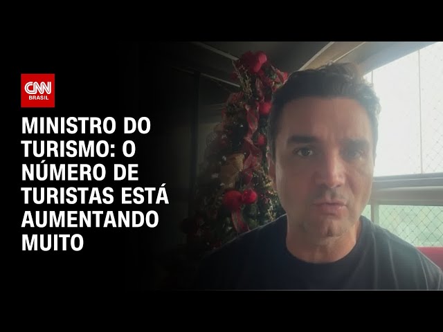 Ministro do Turismo: O número de turistas está aumentando muito | BASTIDORES CNN