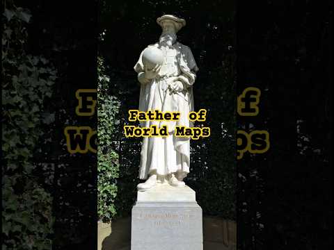 Before Google Maps: Meet the Father of World Maps 🌍 #GerardusMercator #WorldMaps #Shorts