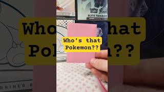 Who's that Pokemon? #shorts #whosthatpokemon #pokemon #pokemoncards #pokemontcg #pikachu #SunandMoon