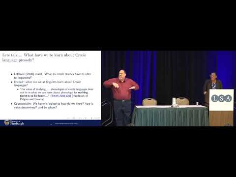 LSA Invited Plenary Talk  Shelome Gooden