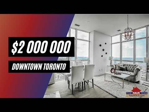 $2 000 000 64TH FLOOR TORONTO PENTHOUSE!! - YC CONDOS | 4K