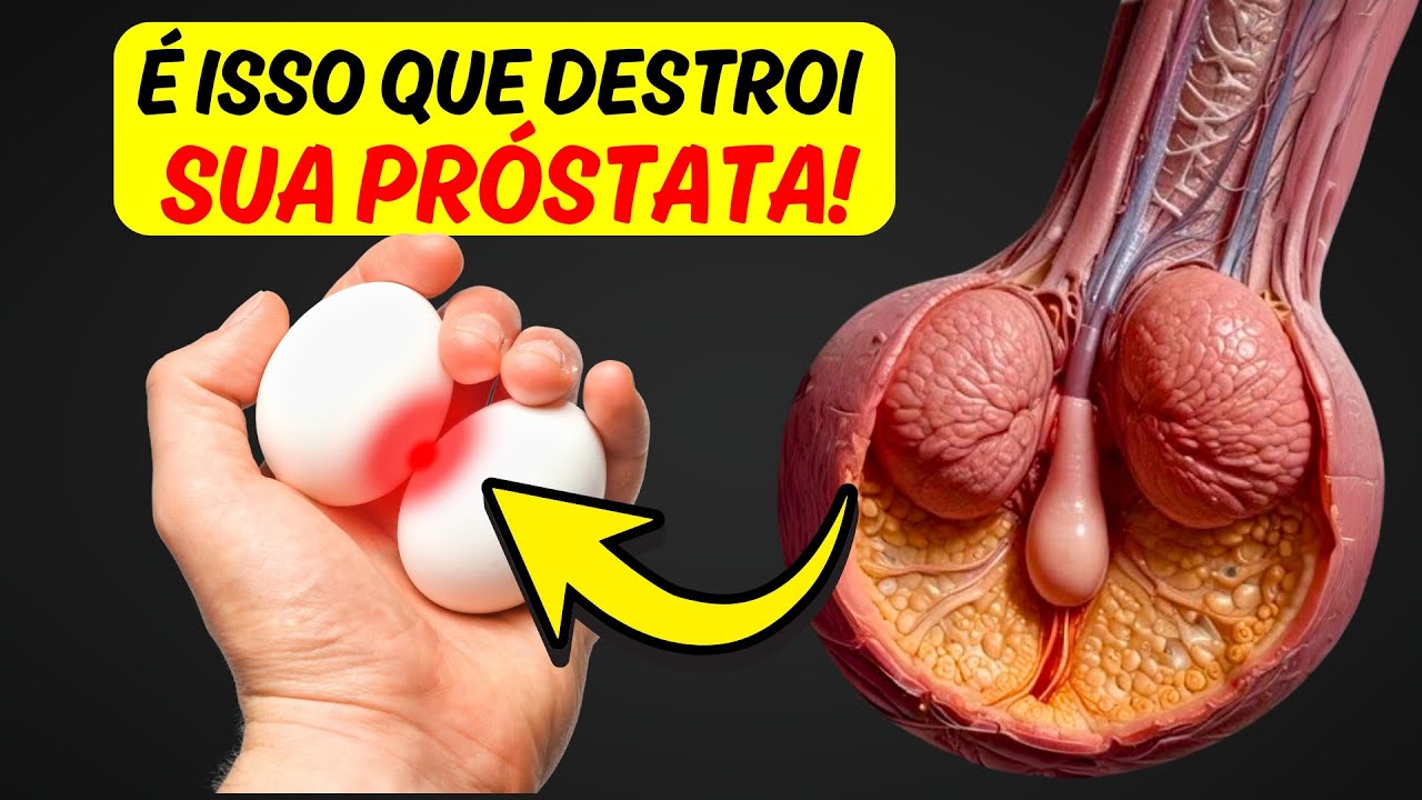 7 ALIMENTOS QUE PODEM AUMENTAR SUA PRÓSTATA! 😱