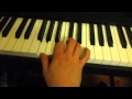 Kent - 999 piano tutorial 