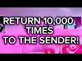 RETURN 10,000 TIMES TO THE SENDER! • DELETE ALL BLACK MAGIC, SPELLS, AND CURSES • RETURN