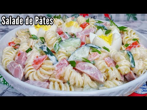 Salade de Pâtes & Recette de Vinaigrette || Pasta salad & dressing