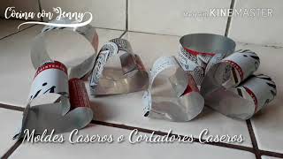 DIY CORTADORES caseros de corazón para San Valentin/Cocina con Jenny