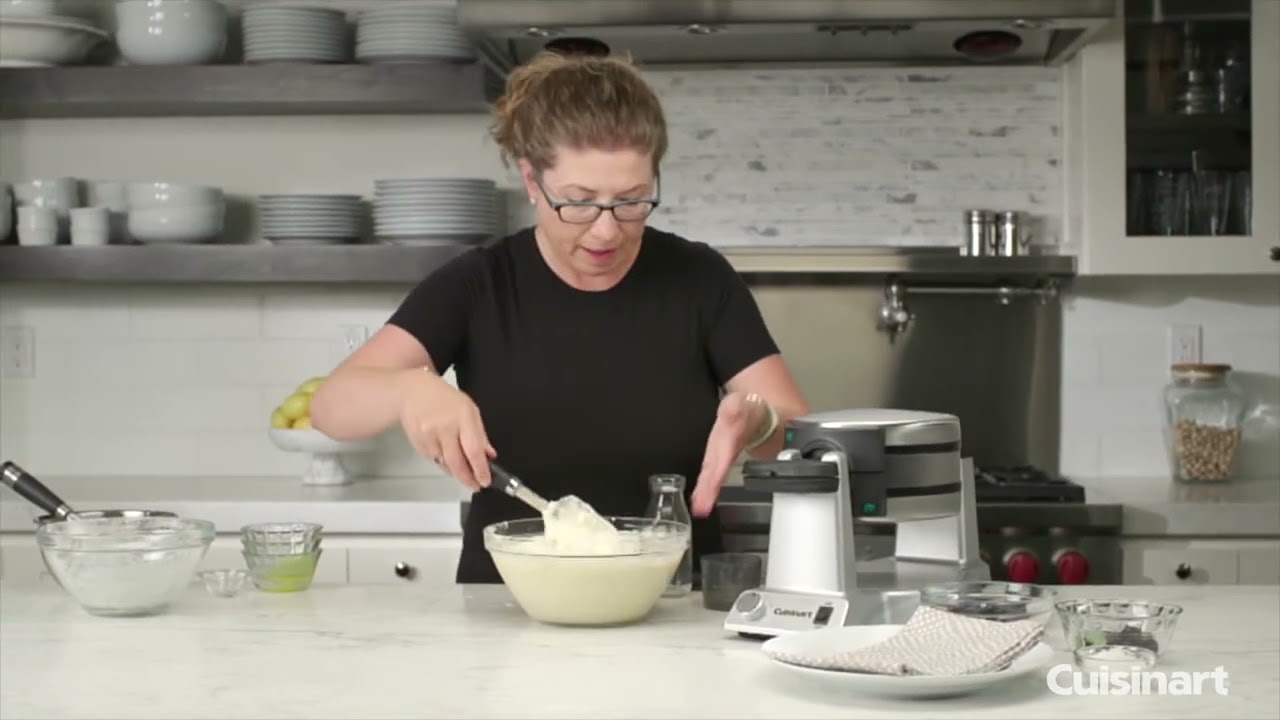 Cuisinart Double Belgian Waffle Maker WAF F20