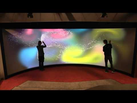 University’s ‘Mega Touchscreen’ Can Sense Over 100 Simultaneous Touches