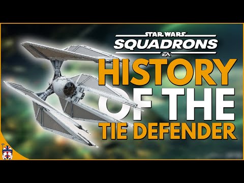 TIE/d Defender | Star Wars Squadrons Starfighter Lore!