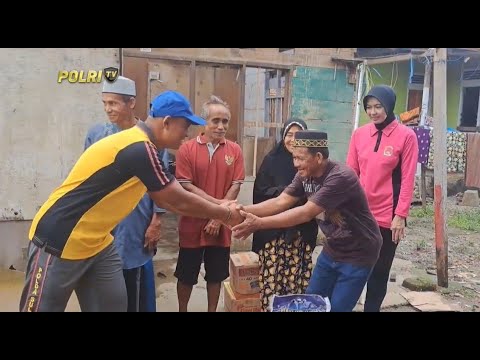 PRESISI UPDATE : POLRES PALOPO BERIKAN BANTUAN KE KORBAN PUTING BELIUNG DI TEMMALEBBA 05/02/2025 08.00