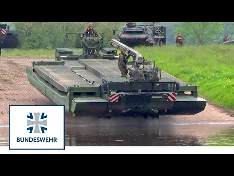 Brücken bauen wo keine mehr sind | Amphibie M3 im Einsatz | Bundeswehr