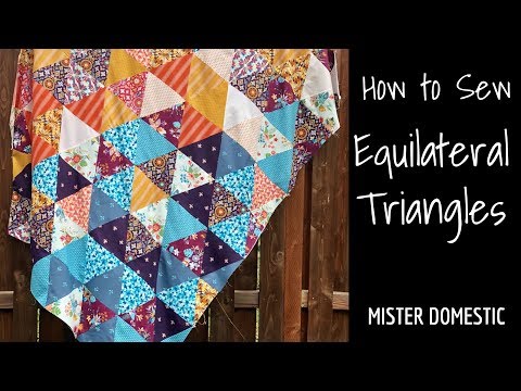 So nähen Sie gleichseitige Dreiecke mit Mx Domestic