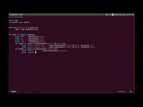 Python Tutorial Working With Json Data Using The Json Module By Stb