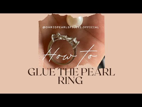 How to glue pearl ring Part 1 - FILEVI