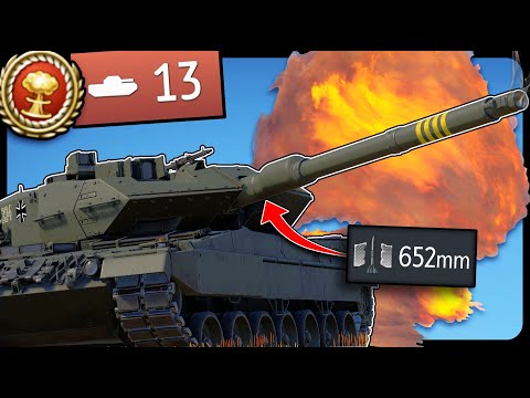 The Long Schlong Leopard - Leopard 2A6 in War Thunder