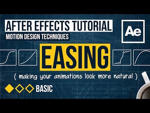 After Effects Tutorial - Easing (Motion Design Techniques)