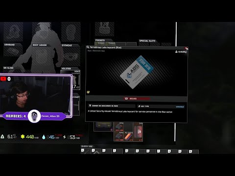 FOUND A BLUE LABS KEYCARD *1ST* DAY OF WIPE (TARKOV)