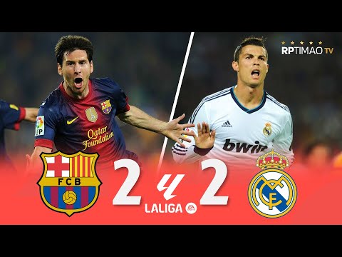 Barcelona 2 x 2 Real Madrid (Messi x C. Ronaldo) ● La Liga 12/13 Extended Goals & Highlights ᴴᴰ