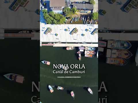 NOVA ORLA DO CANAL DE CAMBURI  #shorts #orla #vitoria #espiritosanto #capixaba