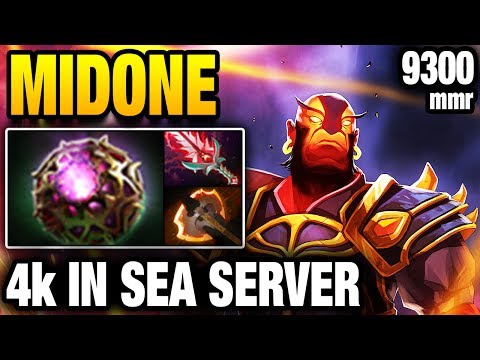 Is This 4k In SEA - MidOne 9300 mmr Dota 2