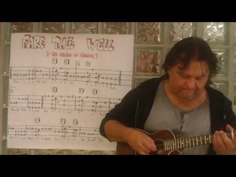 Fingerstyle Ukulele Lesson #10: FARE THEE WELL/THE LEAVING OF LIVERPOOL