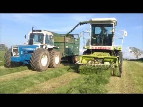 County 1174 and Claas Jaguar 680 silaging 2013