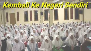 Download lagu MERINDING....!!! Santriyyah Ciamis Melantunkan Syair JANGAN HALANGI HABIB RIZIEQ mp3