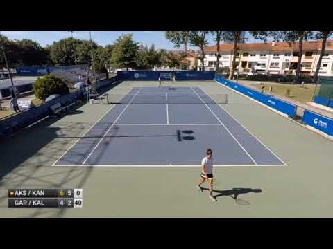 Ayla Aksu/Kathleen Kanev v Sana Garakani/Georgia Kalamaris - W25 PORTO (match incomplete)