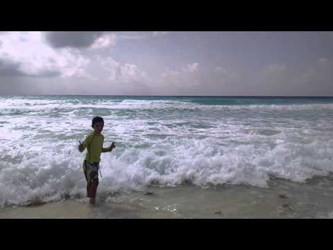 Luis Fernando en playa marlin