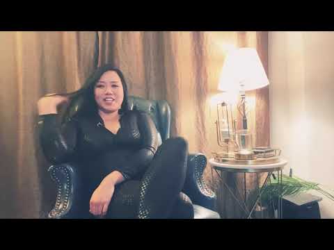 Chill n’ Chat with Miss Mara in Long Leather Gloves