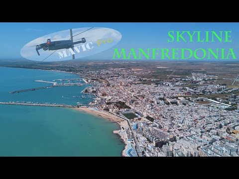 Skyline Manfredonia -Dji MAVIC PRO 4k- [Different way to live]
